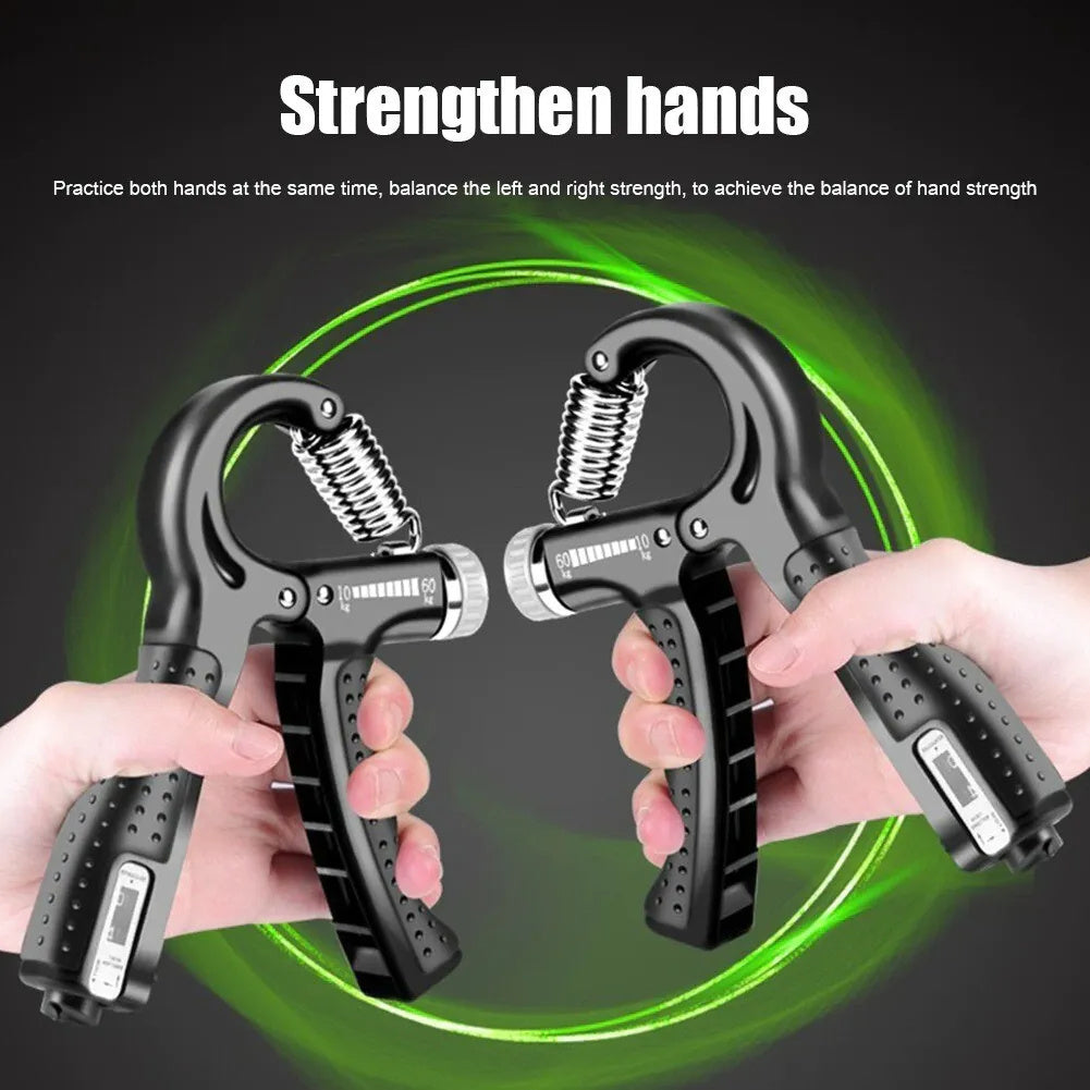 PowerGrip™ Adjustable Hand Grip Strength Trainer – Build Stronger Hands, Wrists & Forearms