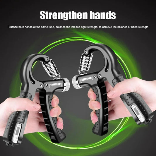 PowerGrip™ Adjustable Hand Grip Strength Trainer – Build Stronger Hands, Wrists & Forearms