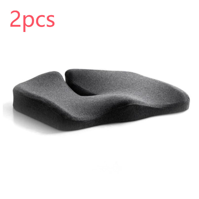 Pressure Relief Seat Cushion And Back Relief Lumbar Pillow Breathable Ass Cushion Non-Slip Wear-Resistant Office Chair Pads