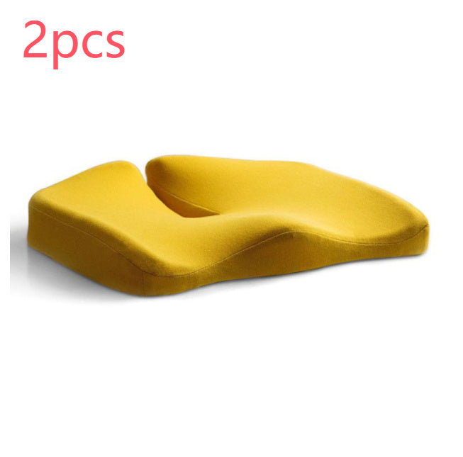 Pressure Relief Seat Cushion And Back Relief Lumbar Pillow Breathable Ass Cushion Non-Slip Wear-Resistant Office Chair Pads