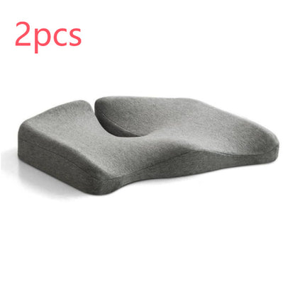 Pressure Relief Seat Cushion And Back Relief Lumbar Pillow Breathable Ass Cushion Non-Slip Wear-Resistant Office Chair Pads