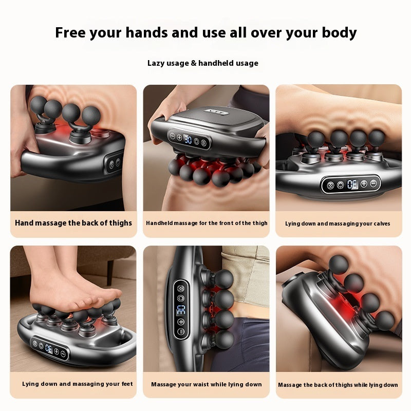 DeepStrike™ 16-Head Muscle Massage Gun – Whole Body Deep Tissue Pain Relief & Recovery Tool