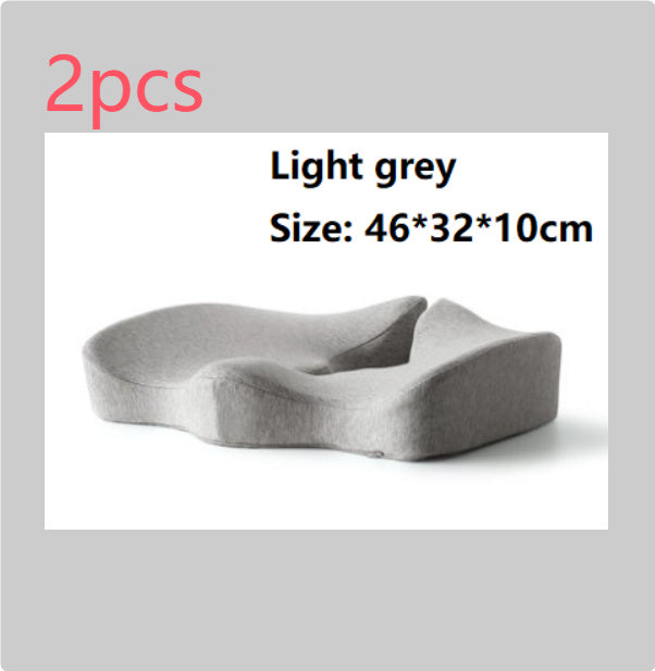 Pressure Relief Seat Cushion And Back Relief Lumbar Pillow Breathable Ass Cushion Non-Slip Wear-Resistant Office Chair Pads