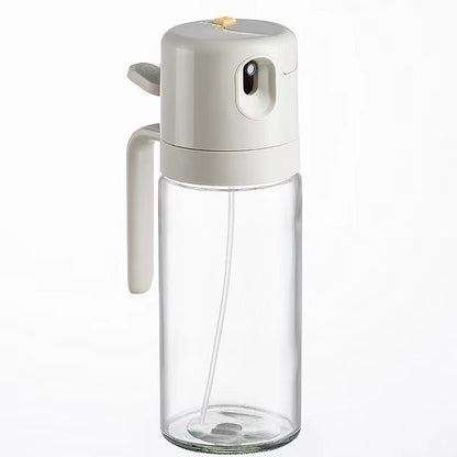 Smart 2-in-1 Oil Sprayer & Dispenser Bottle – Automatic Pouring & Fine Mist for Healthy Cooking (550ml)